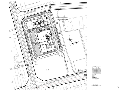 厂房景观 室外景观 施工图