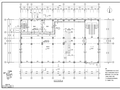 现代消防站 消防站 三层消防站 多层消防站 施工图