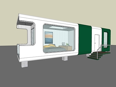 集装箱 胶囊式移动民宿