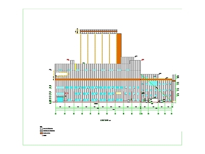 现代办公楼建筑 深圳能源 施工图
