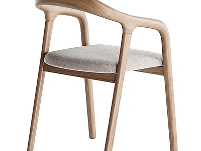 现代欧式餐椅 木椅 布椅