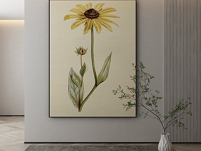 现代侘寂挂画 油画 书房挂画 茶室挂画 客厅挂画 玄关挂画