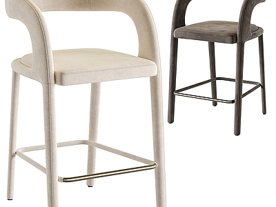 现代餐椅 木椅 布椅