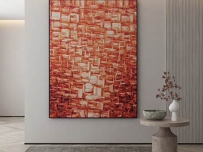 现代侘寂挂画 油画 书房挂画 茶室挂画 客厅挂画 玄关挂画