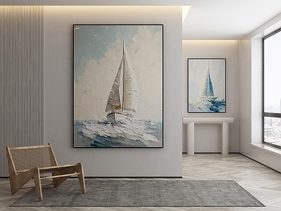 现代侘寂挂画 油画 书房挂画 茶室挂画 客厅挂画 玄关挂画