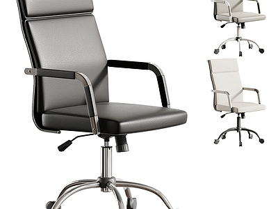 现代美式办公椅 皮椅