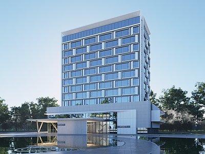 现代办公楼 现代办公楼 现代简约办公楼 现代酒店 高层办公楼 高层酒店建筑