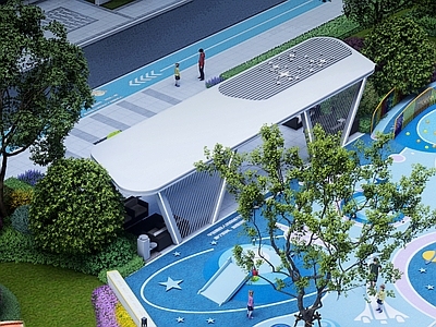 现代廊架 现代廊架 玻璃砖隔墙 施工图