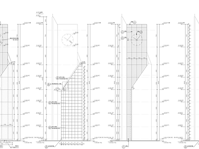 现代其他建筑 景观塔 标志建筑 精神堡垒 施工图