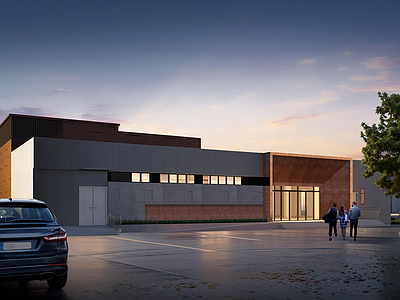 现代医院建筑 医院 放射中心 CT检测