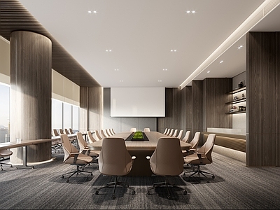 现代会议室 会议室