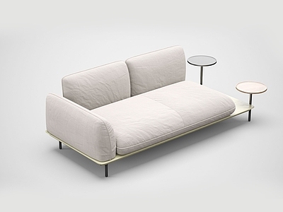 意式现代双人沙发 意大利沙发 现代沙发 布艺沙发 客厅沙发 双人沙发