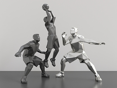 现代景观雕塑 运动人物雕塑 简模运动雕塑 底多边形运动雕塑 运动雕塑 景观雕塑