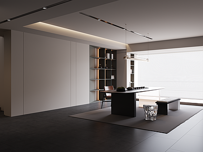 现代新中式茶室 现代新中式茶室