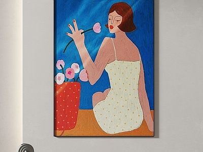 现代简约挂画 女孩房挂画 客厅挂画 玄关挂画