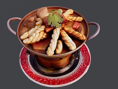 现代其他摆件 酒精锅炖菜
