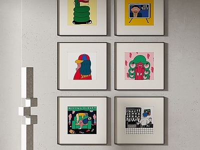 现代简约挂画 书房挂画 客厅挂画 玄关挂画 办公室挂画