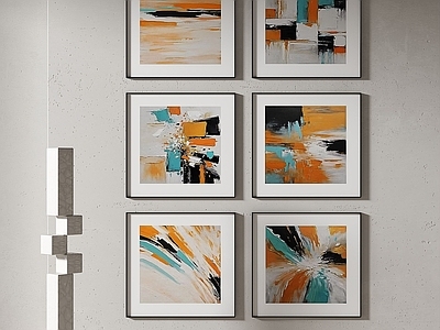 现代侘寂挂画 书房挂画 茶室挂画 客厅挂画 玄关挂画 办公室挂画