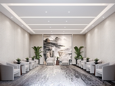 现代其他办公空间 贵宾接待室 贵宾厅 休息室 接待室