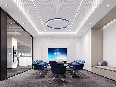 现代会议室 会议室 小会议室