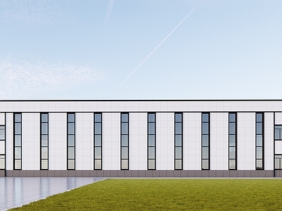 现代简约厂房 工业厂房