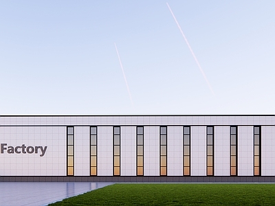 现代厂房 厂房 工业厂房