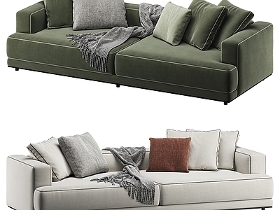 现代欧式三人沙发 休闲沙发