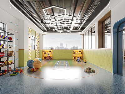现代其他体育空间 儿童体能中心 儿童体能训练中心