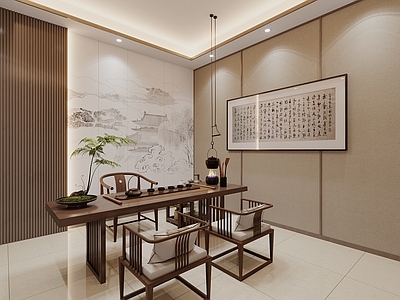 新中式茶馆 茶室