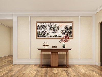 欧式简欧玄关 入户门厅 别墅玄关 玄关造景 玄关背景 端景台玄关