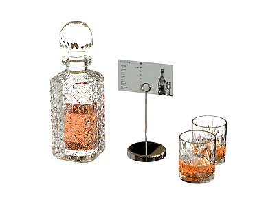 酒水食物 酒杯 清吧酒杯 酒吧酒杯 桌牌 酒吧桌面摆件