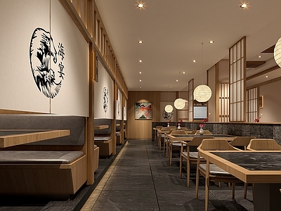 日式现代日料店 日料空间 居酒屋 日式餐饮