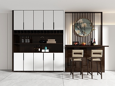 中式玄关柜 边柜 端景柜玄关柜