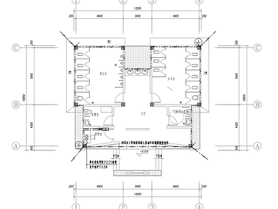 现代中式其他建筑 乡村建筑 厕所设计 厕所全套图纸 建筑配套 景观毕业设计 施工图