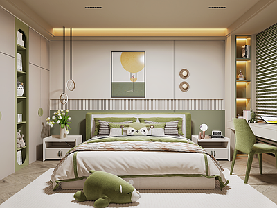 现代通用儿童房 现代儿童房