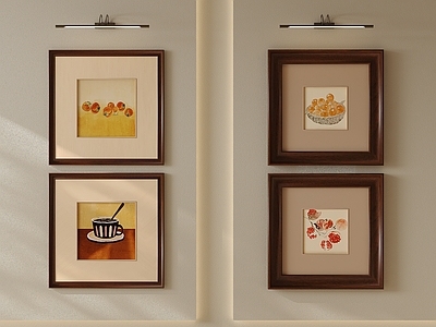 中古法式抽象挂画 抽象画组合 肌理画组合 油画组合 床头背景挂画组合 手绘沙发背景挂画