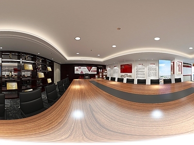 现代室内HDR 会议室HDR