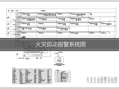 火灾自动报警系统 火灾自动报警系统 施工图