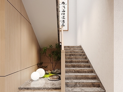 现代楼梯间 楼梯间