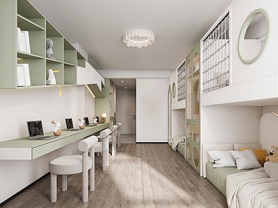 现代学生宿舍 学生宿舍 寝室