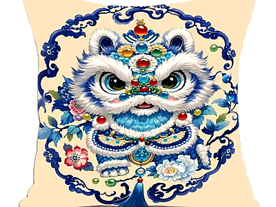 新中式中式抱枕 抱枕