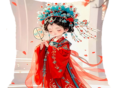 新中式中式抱枕 抱枕