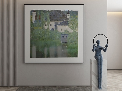 现代侘寂挂画 油画 书房挂画 茶室挂画 客厅挂画 玄关挂画