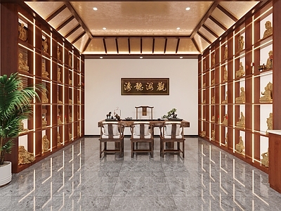 现代宗教文化 佛龛 佛堂