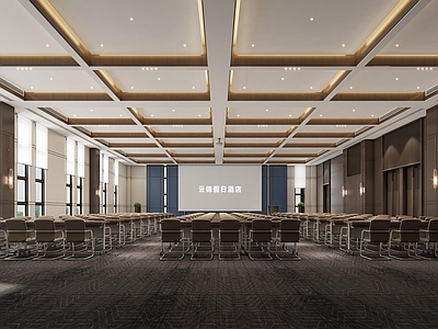 现代意式报告厅 酒店报告厅
