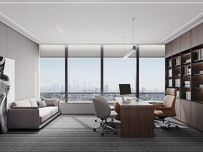 现代办公室 经理室 经理办公室