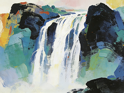 现代其他挂画 油画