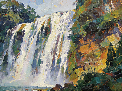现代其他挂画 油画