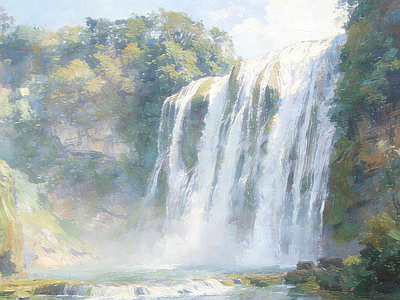 现代其他挂画 油画