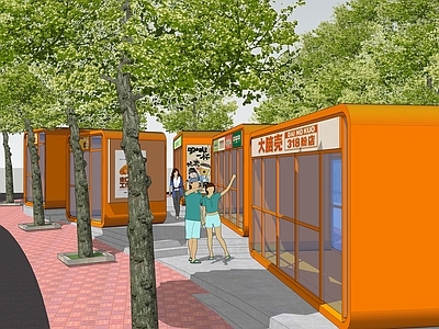简约工业数码店 苹果仓 太空舱